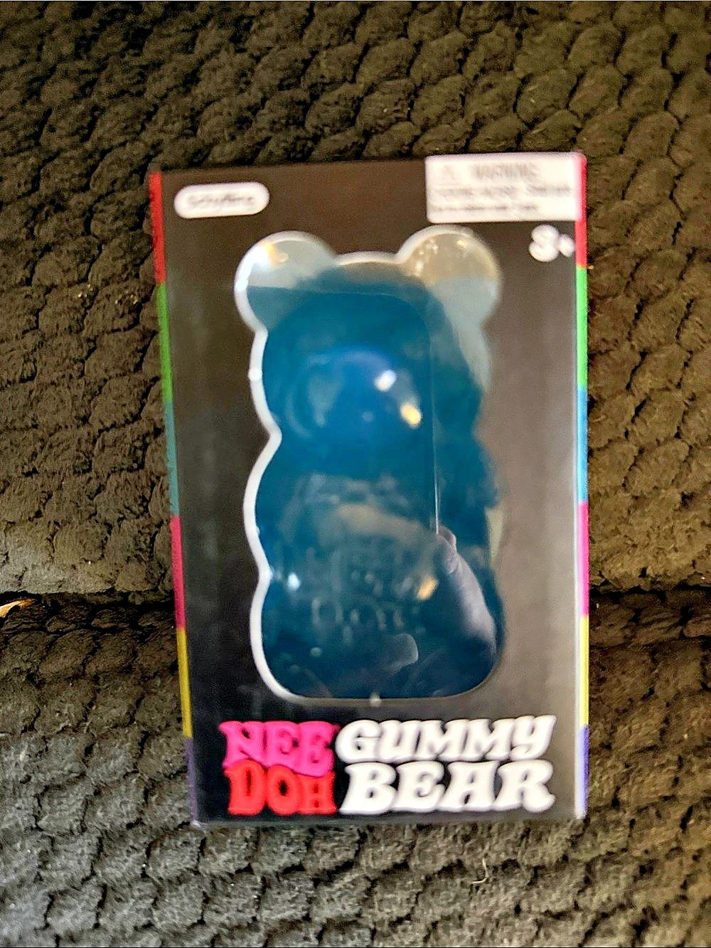 Schylling Needoh Gummy Bear Blue Fidget Toy